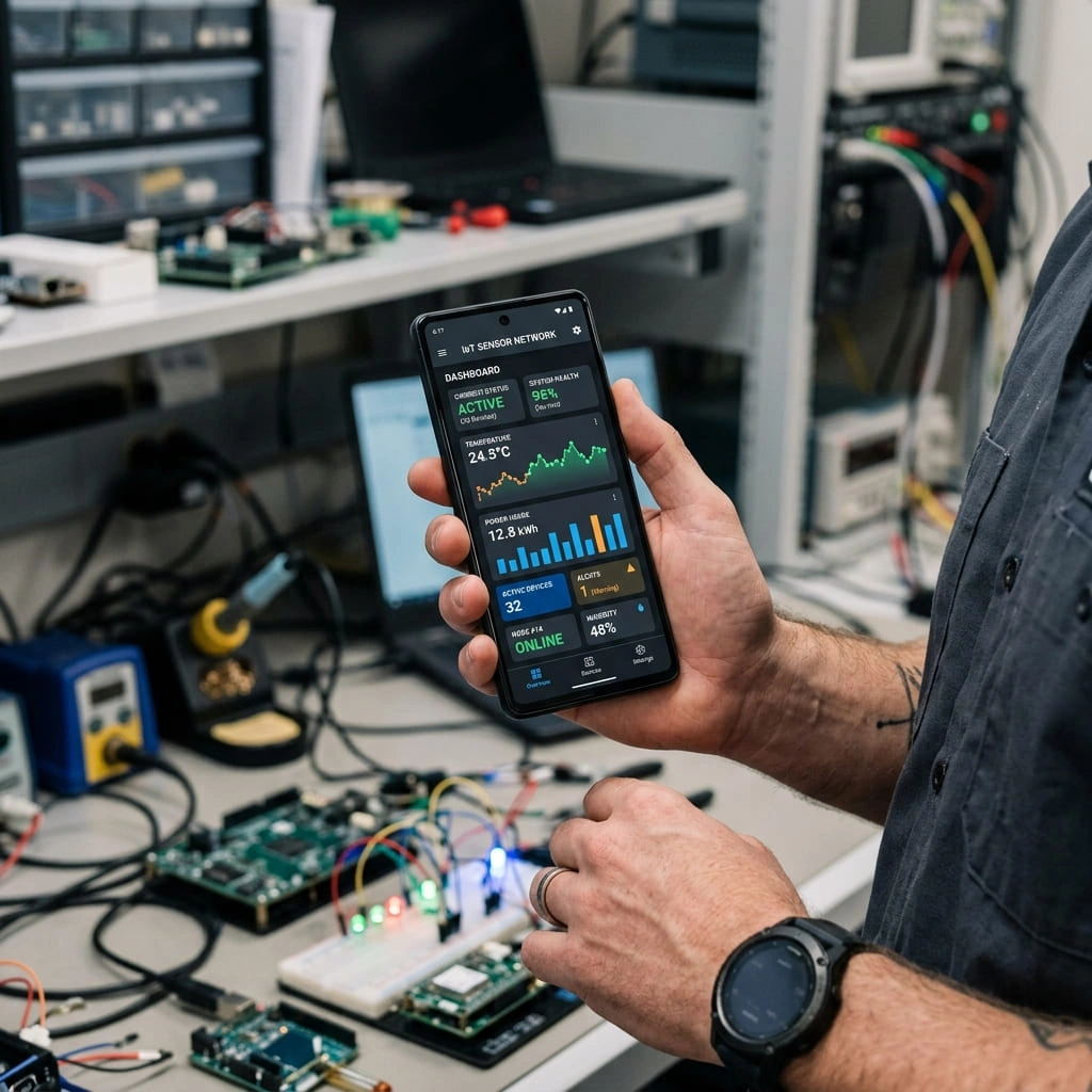 Mobile/Web Apps for IoT Devices